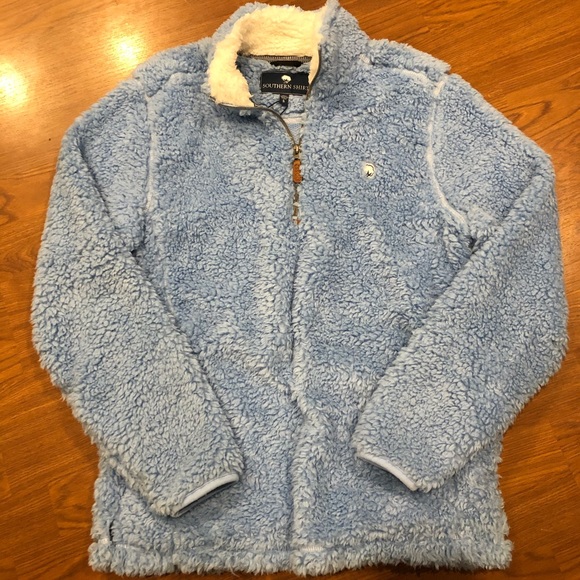 NWT Southern Shirt Blue Sherpa - Picture 1 of 7